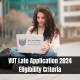 VUT Late Application 2024 Eligibility Criteria