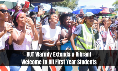 VUT Warmly Extends a Vibrant Welcome to All First Year Students